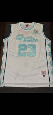 Headgear Classics Michael Jordan 'Like Mike' UNC Argyle Basketball Jersey